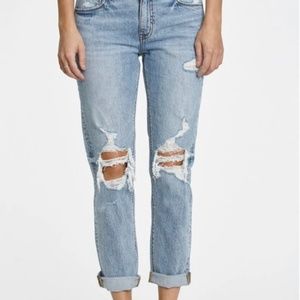 Eunina Frankie Midrise Girlfriend Jeans Size 1